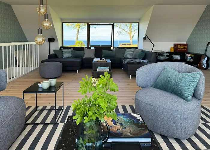 Panoramic Ocean Views With Private Coast Gilleleje